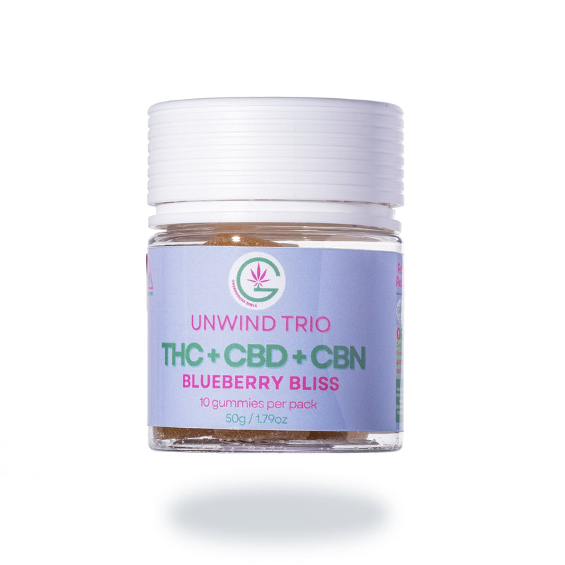 unwind trio THC gummies