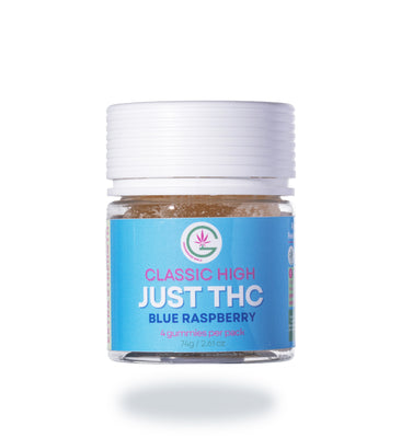 50MG Delta 9 Gummy - Blue Raspberry Flavor
