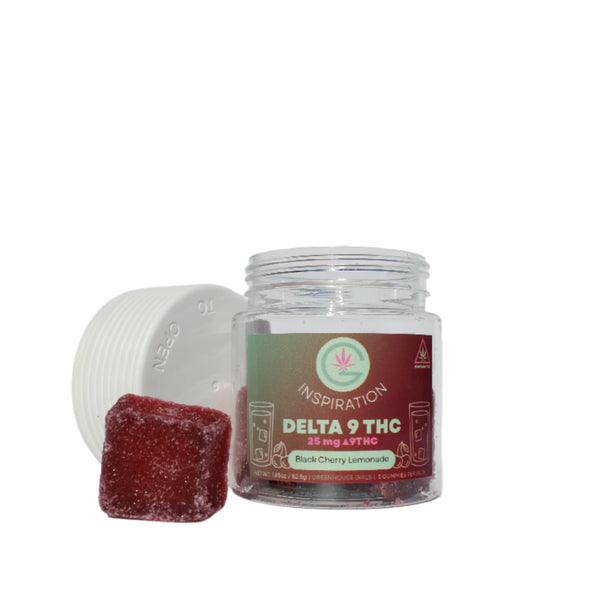 25mg Delta 9 Gummies | Black Cherry Lemonade
