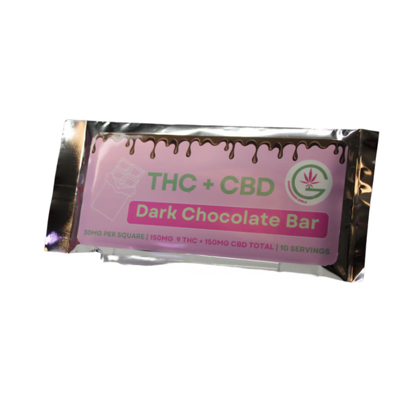 1:1 THC + CBD Chocolate Bar