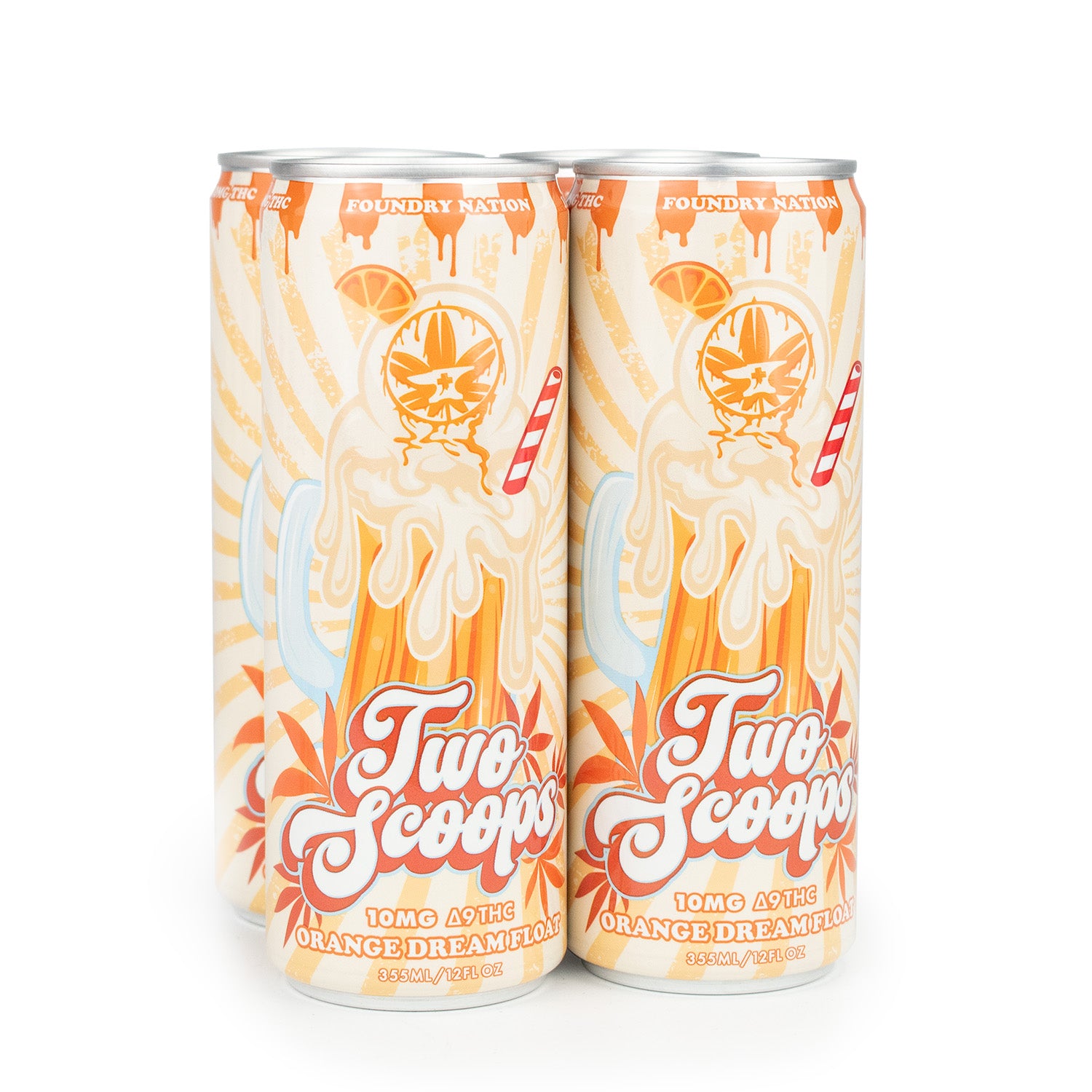 THC Orange Dream Float Soda