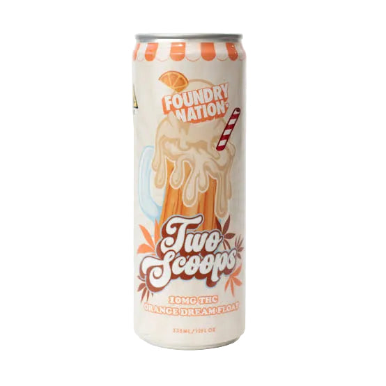 THC Orange Dream Float Soda