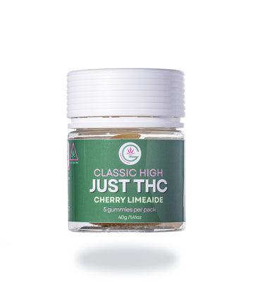 green Just THC gummies 